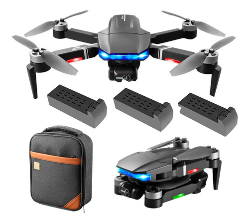 Dron Profesional 5g Con Cámara Dual 4k Gps+3 Baterías