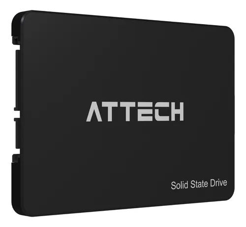Disco Sólido Ssd Interno Attech At422 256gb Negro