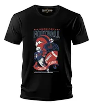 Comprar Remera Niños Futbol Americano  H022 Dtg Premium Algodón 100%