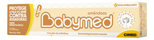 Creme Preventivo de Assaduras Babymed Caixa 40g