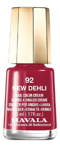 Mavala | Esmaltes De Uñas-mini Colors-+20 Aplicaciones | 5ml Color NEW DELHI 92