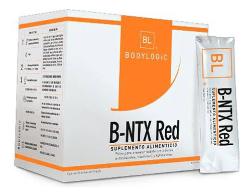 B Nxt Red Body Logic Astaxantina, Noni & Frutos Rojos 280grs