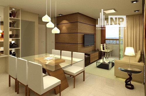 Imagem 6 de 17 de Apartamento Novo Com Dois Quartos Em Candeias. - Bb01
