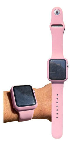 Correas De Silicona Con Protector Vt Para Apple Watch
