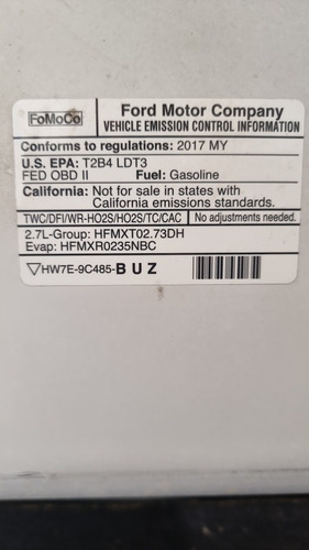 Imagen 15 de 15 de Ford F150 2.7 Cabina Y 1/2 V6
