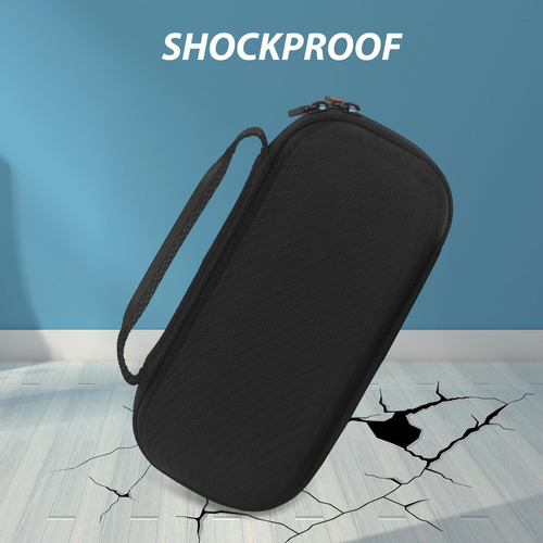 Funda Impermeable Y Resistente Para Altavoz Bluetooth Negr