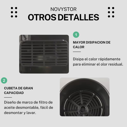 Freidora De Aire Manual 5l, Saludable Y Sin Aceite, 1350w