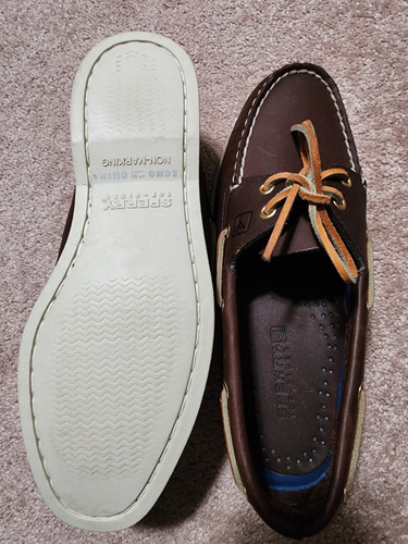 Zapatos Sperry Top Sider Talla 24 Mx Chocolate 24