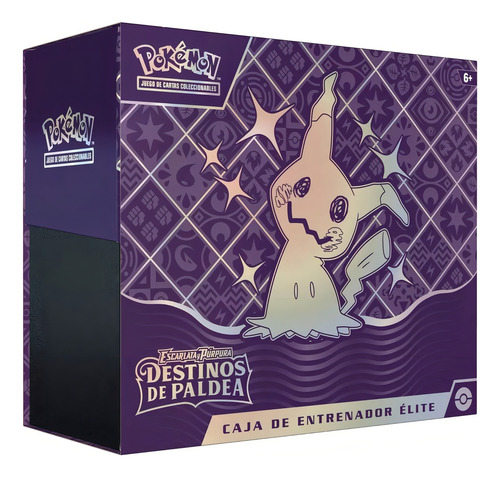 Pokemon Elite Trainer Box Paldean Fates Mimikyu Español