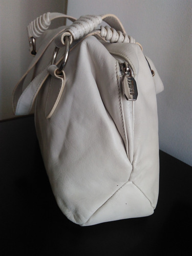 Cartera Prune Cuero Vacuno Original Tiza Usado Regalo Mama