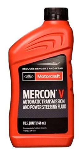 Aceite Caja Automática Mercon V Motorcraft Cuarto (946ml)