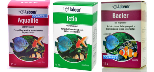 Kit Ictio Aqualife Bacter 15ml Alcon