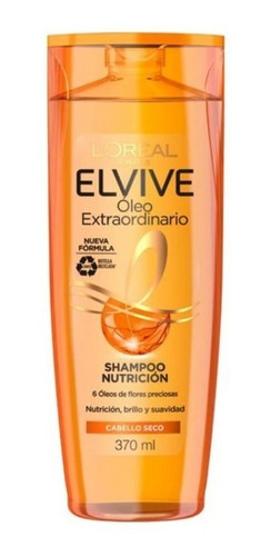 Shampoo Elvive Oleo Extraordinario Nutrición 370ml