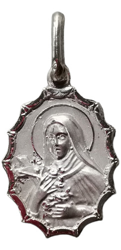Medalla Plata 925 Santa Teresita Del Niño Jesús #145