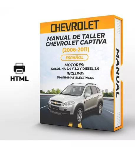 Manual De Taller Chevrolet Captiva 2006 2011 Español Cuotas Sin Interés