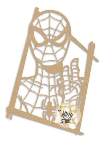 Cuadro Decorativo De Spider Man, Comic, Mdf, The King Store