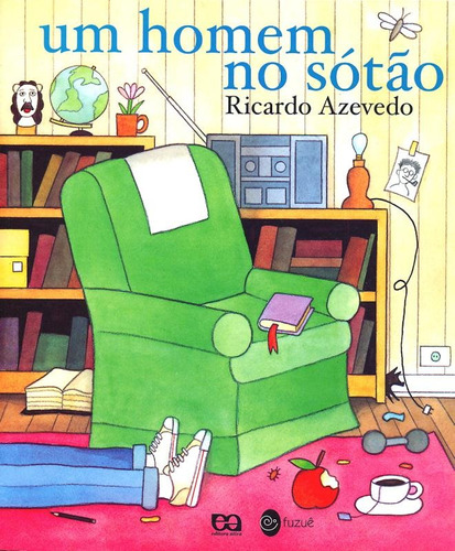 Um homem no sótão, de Azevedo, Ricardo. Editora Somos Sistema de Ensino, capa mole em português, 2004