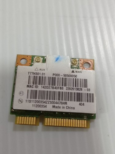 Tarjeta Wifi  Atheros Ar5b125 Lenovo C260 T77h301.00