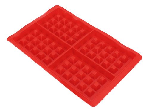 Molde De Waffles De Silicona Segura Y Fácil De Desmoldar