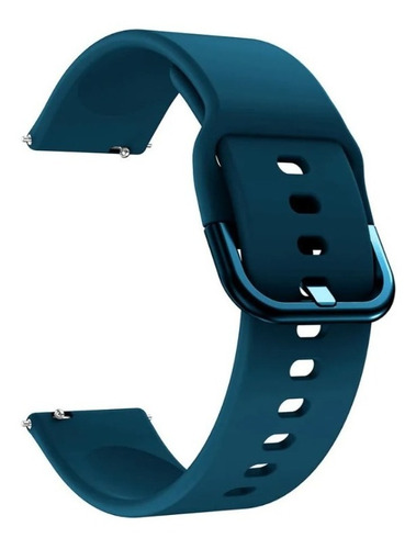 Pulseira Silicone Lisa 20mm Para Samsung Galaxy Watch 3 41mm