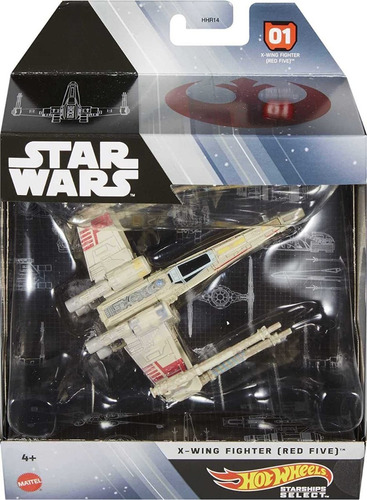 Hot Wheels Starships Select Star Wars X-wing Fighter