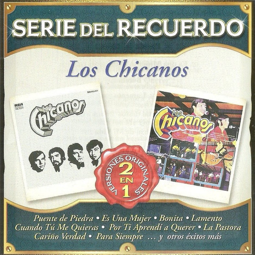 Los Chicanos Serie Del Recuerdo 2 En 1 | Cd Música Nuevo