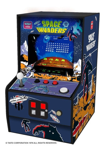 Mini Arcade Space Invaders Micro Player