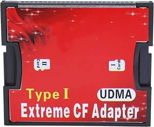 Adaptador De Lector De Tarjetas Micro Sd/sdxc Tf A Cf Tipo 1