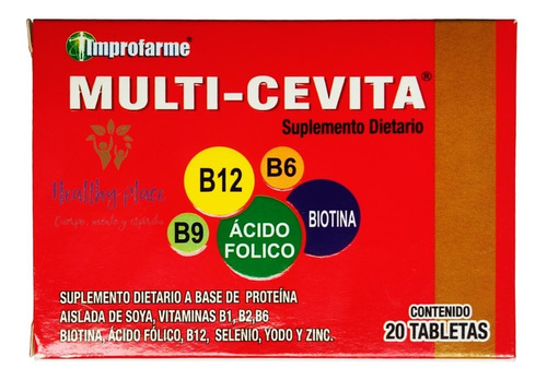 Multicevita Energía Con Hierro Y Zi - Unidad a $745