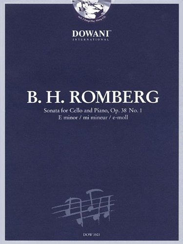 Sonata Romberg Para Violonchelo Y Piano En E Menor Op 38 No 