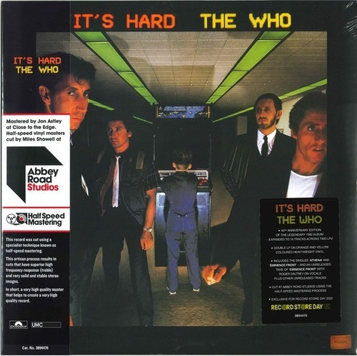 Vinilo The Who It's Hard 40th Anniversary 2 Lp Nuevo Sellado