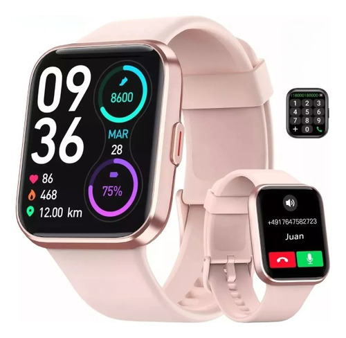 Smartwatch 1.69' Reloj Inteligente Mujer Llamadas Alexa Bt