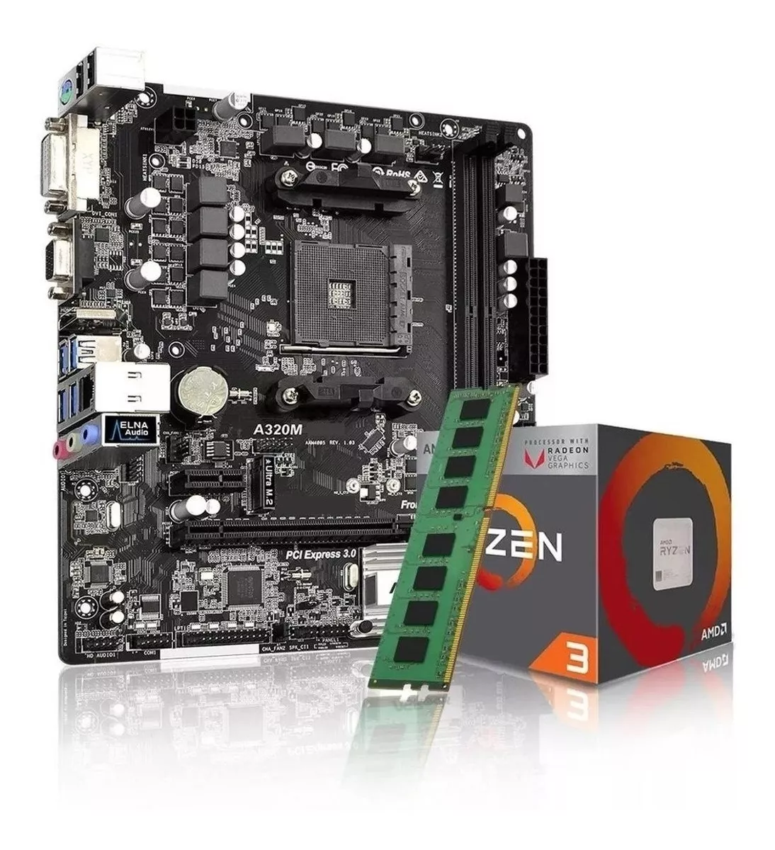 Tercera imagen para búsqueda de ryzen 3 3200g