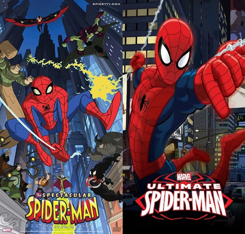 El Hombre Araña Ultimate Y The Spectacular Spiderman 