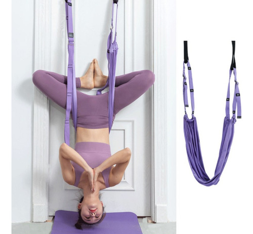 Corda Yoga Pilates Treinamento Aéreo Elástico Suspenso