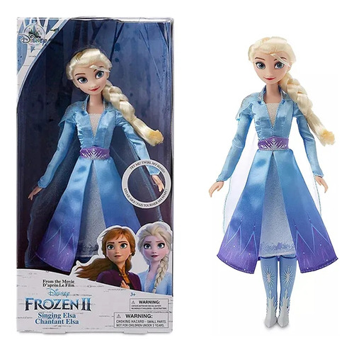 Elsa De Frozen 2 Muñeca Musical Disney Store 
