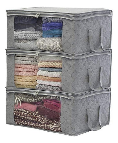 3 Piezas Organizadores Tnt Box Closet Ropa De Cama Toalla De