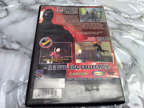 Resident Evil Code Veronica Aniversary Edition Demo Dmc Ps2 (Usado)