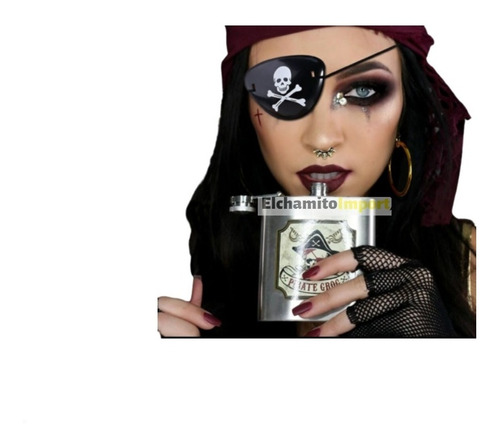 Parche Pirata Halloween Accesorio Para Disfraz