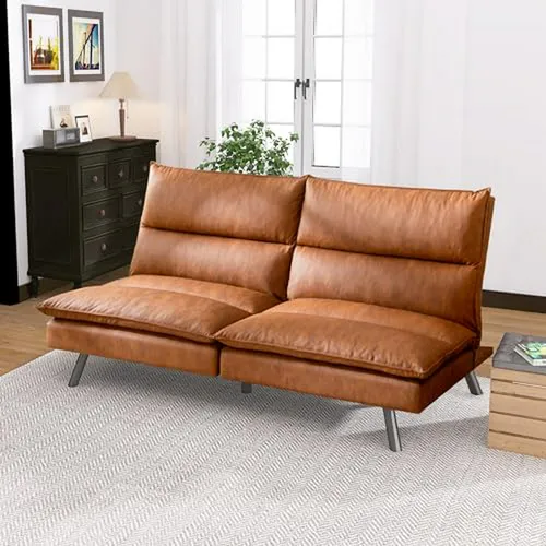 comprar Sofá Cama Futón Hcore, Memoria Espuma, Compacto, Marrón Clar comprar Sofá Cama Futón Hcore, Memoria Espuma, Compacto, Marrón Clar
