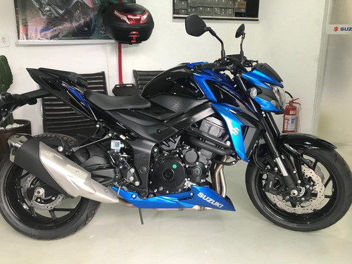 Gsx-s 750 Azul Com Preto Zero Km