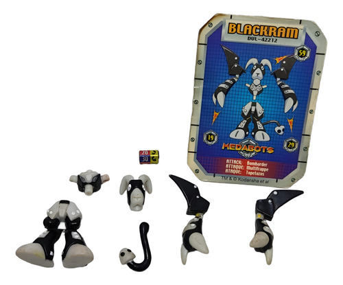 Hasbro Figura De Medabots Blackram Nas/kodansha 2005 (Usado)