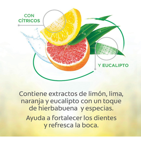 Imagen 4 de 4 de Combo Crema Dental Natural Citrus & Eucalipto 90gr