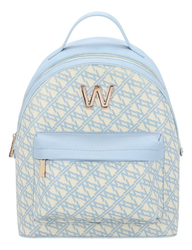 Mochila Para Mujer Westies Azul Hbtydovwe