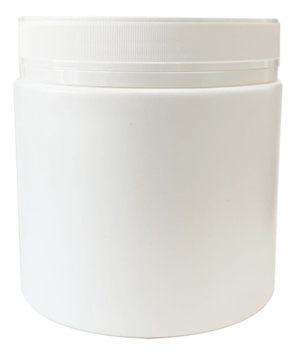 Pote Para Cápsulas 500ml Com Tampa Rosca Lacre (20 Unidades) Sabor Branca