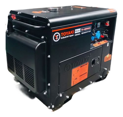 Generador Diesel Insonoro 6.500w Con Tablero Transferencia