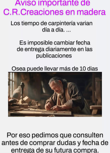 Cama De Madera Con Forma De Casita