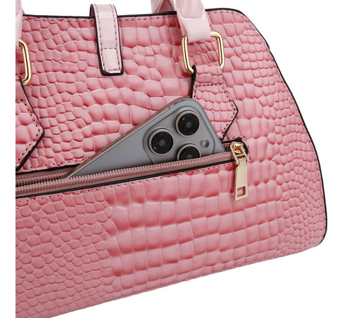 Set 2 Bolsas Mujer Moda Dama Crossbody Cosmetiquera Cartera