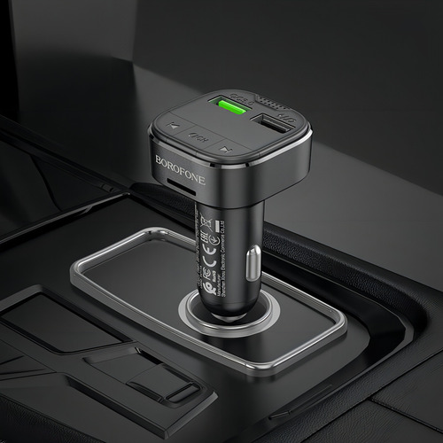 Transmisor Bluetooth Cargador Auto Borofone Bc43