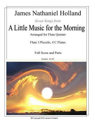 Libro A Little Music For The Morning : Seven Songs Arrang...